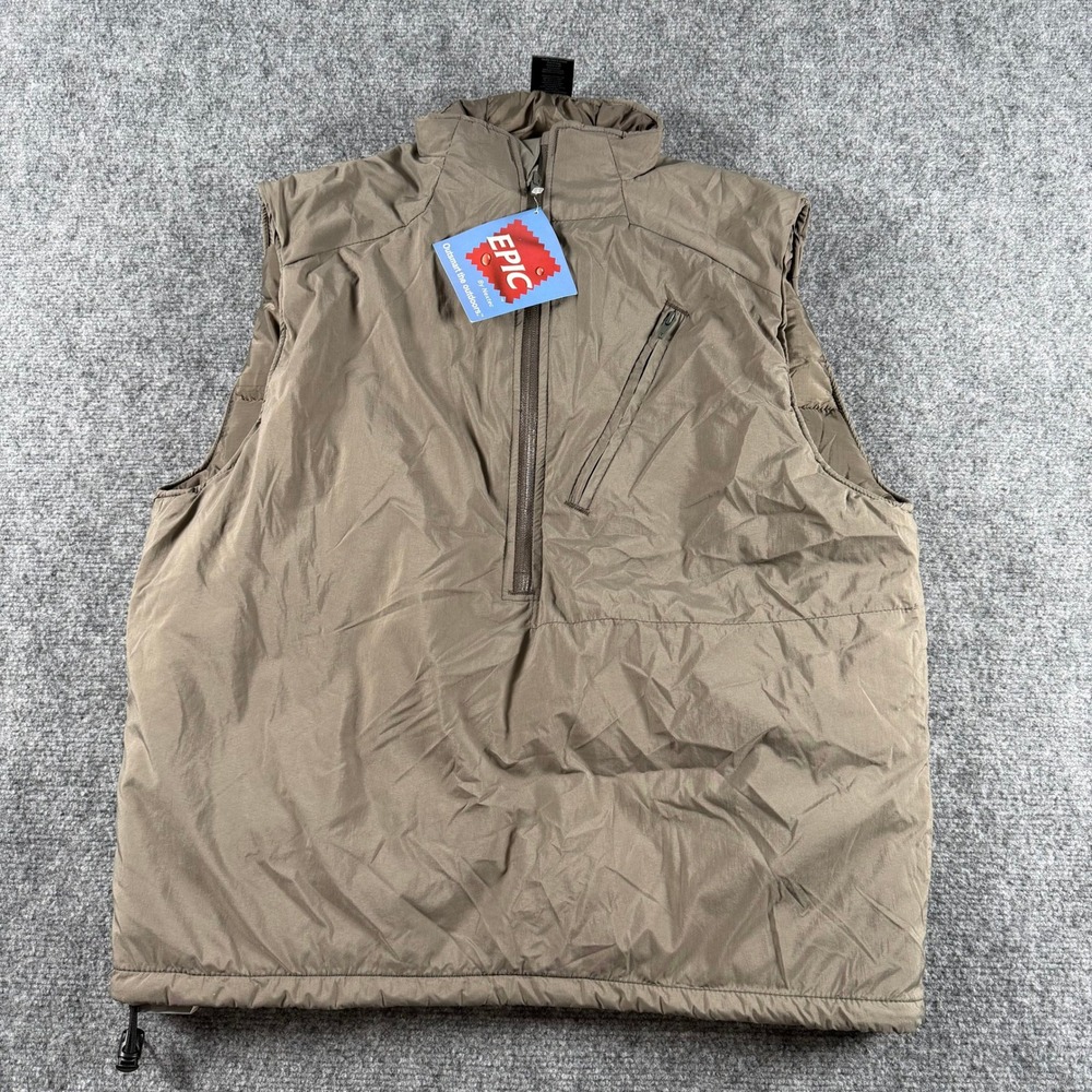 Orc Industries L7a Insulative Vest Mens Medium Brown Primaloft Military NWT